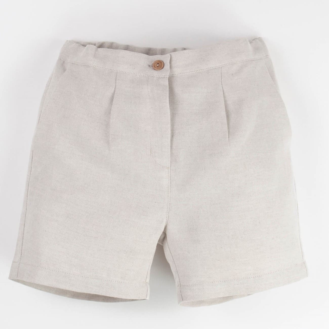 Red Striped Knitted Jersey & Sand Chino Style Shorts