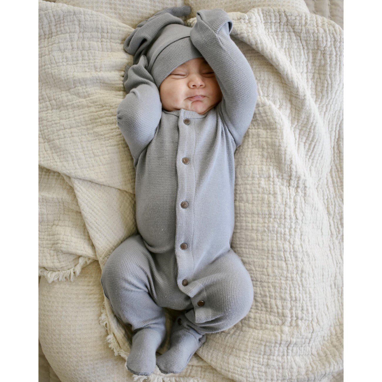 Thermal Baby Footie | Mist