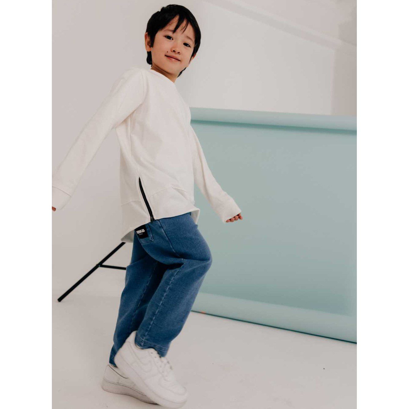 Blue Jeans Comfort Fit Pants