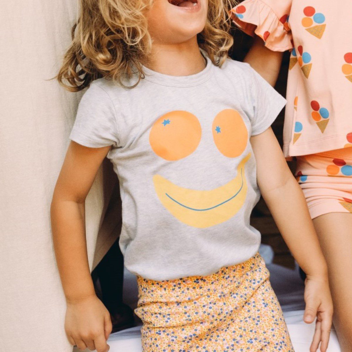 Smile Body Heather & Flowers Baby Pant | Set