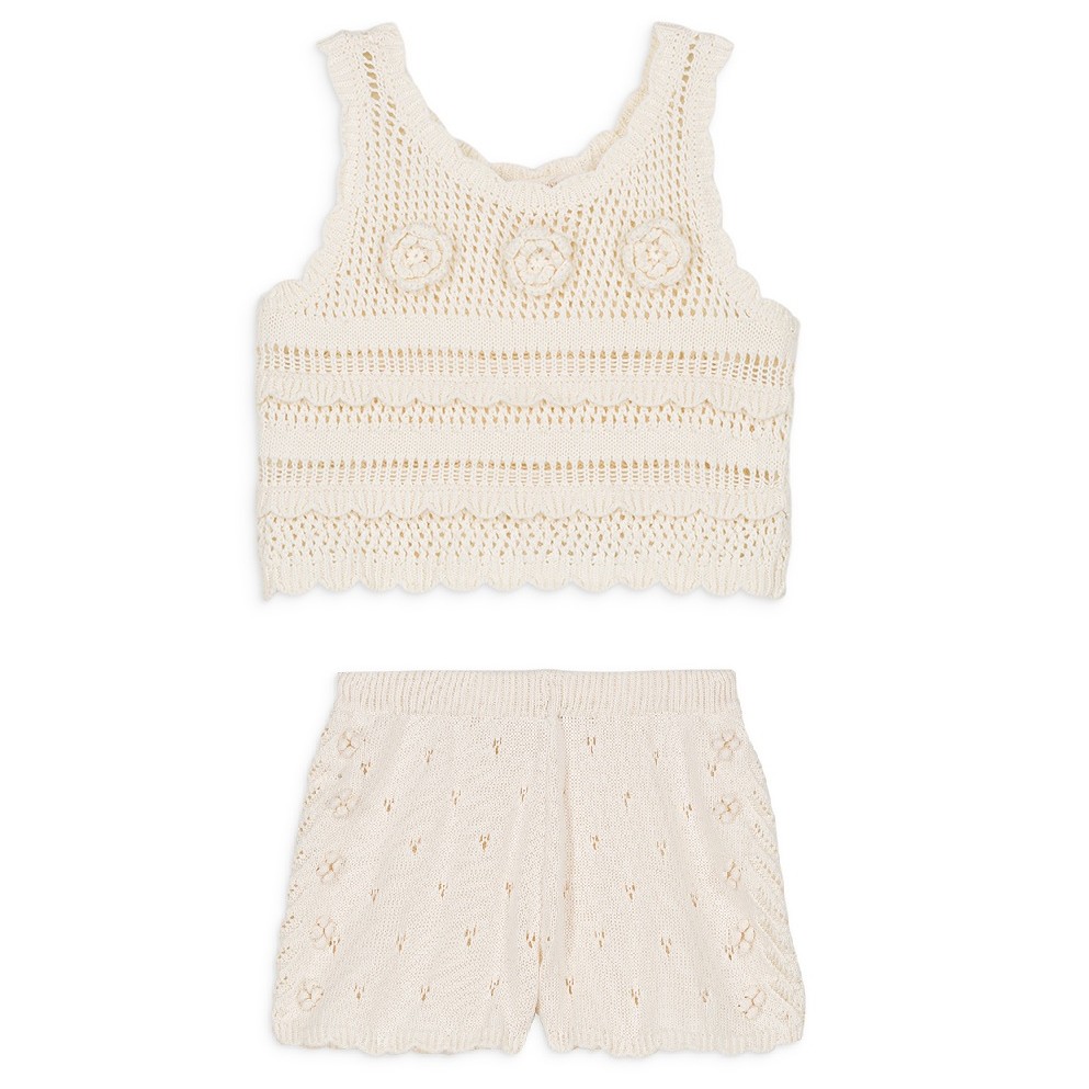 Top Raya & Short Mekyla | Cream