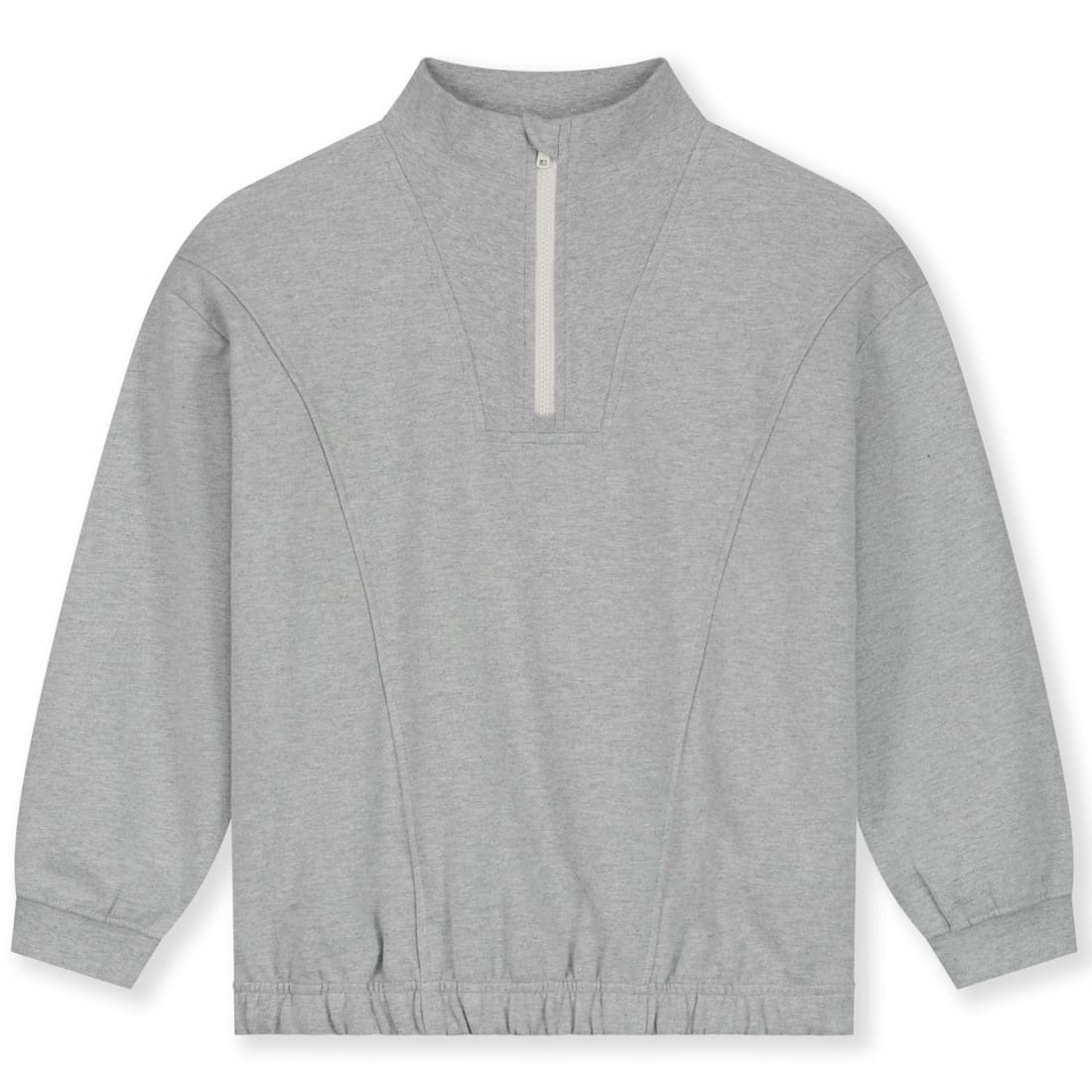 Half-zip Jumper | Grey Melange