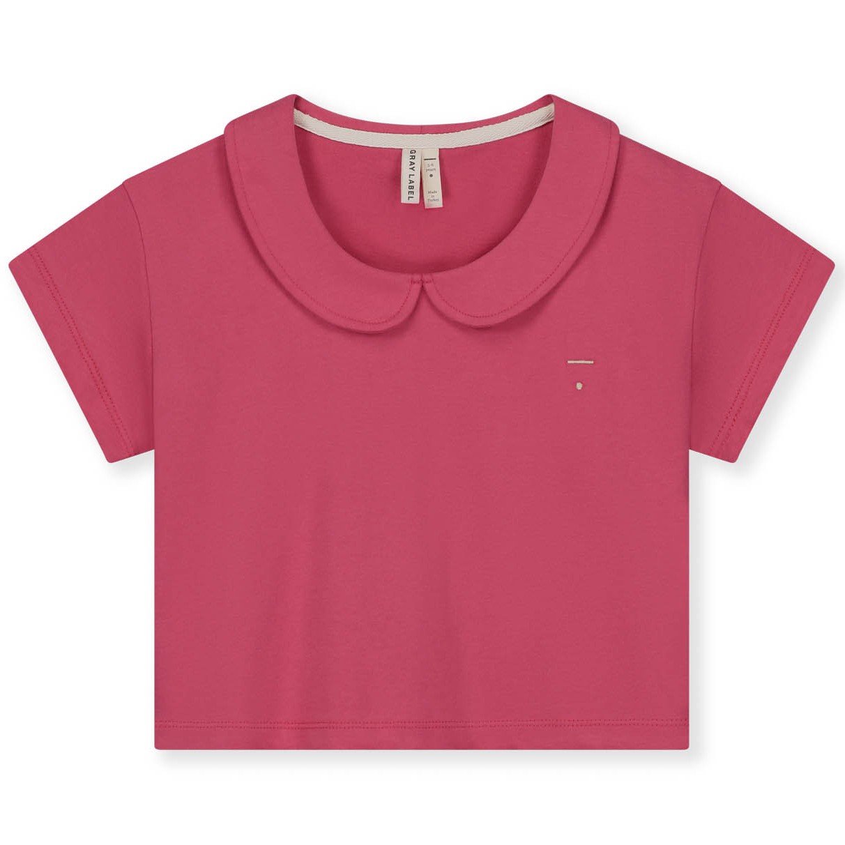 Boxy Collar Top | Cherry