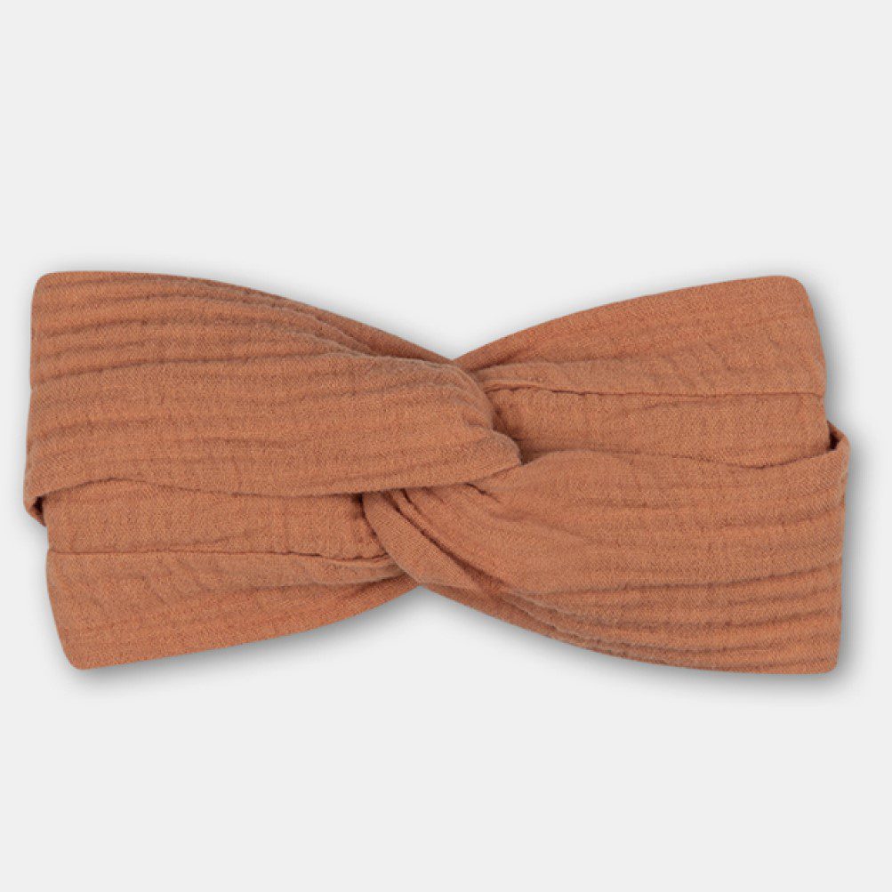 Gauze Hairband | Terracotta