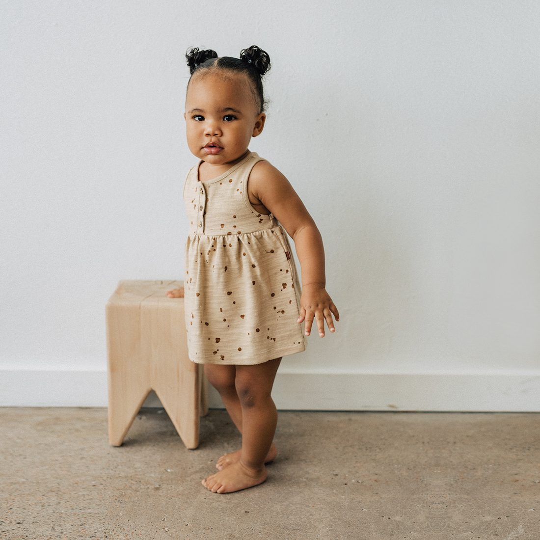 Tank Dress Splatter AOP