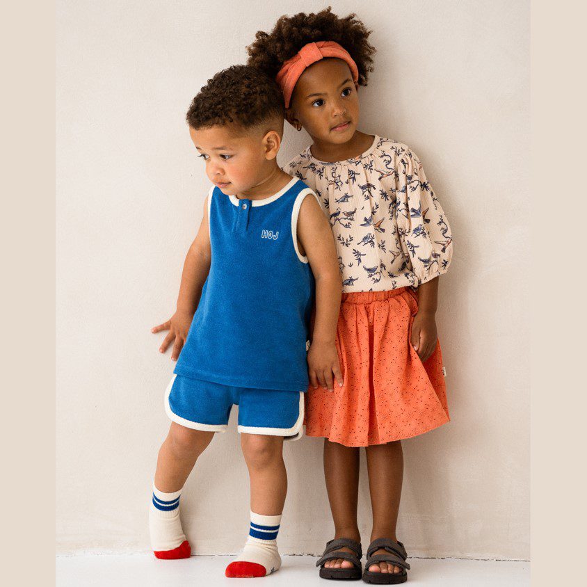 Tank Top & Gym Shorts | Bright Indigo