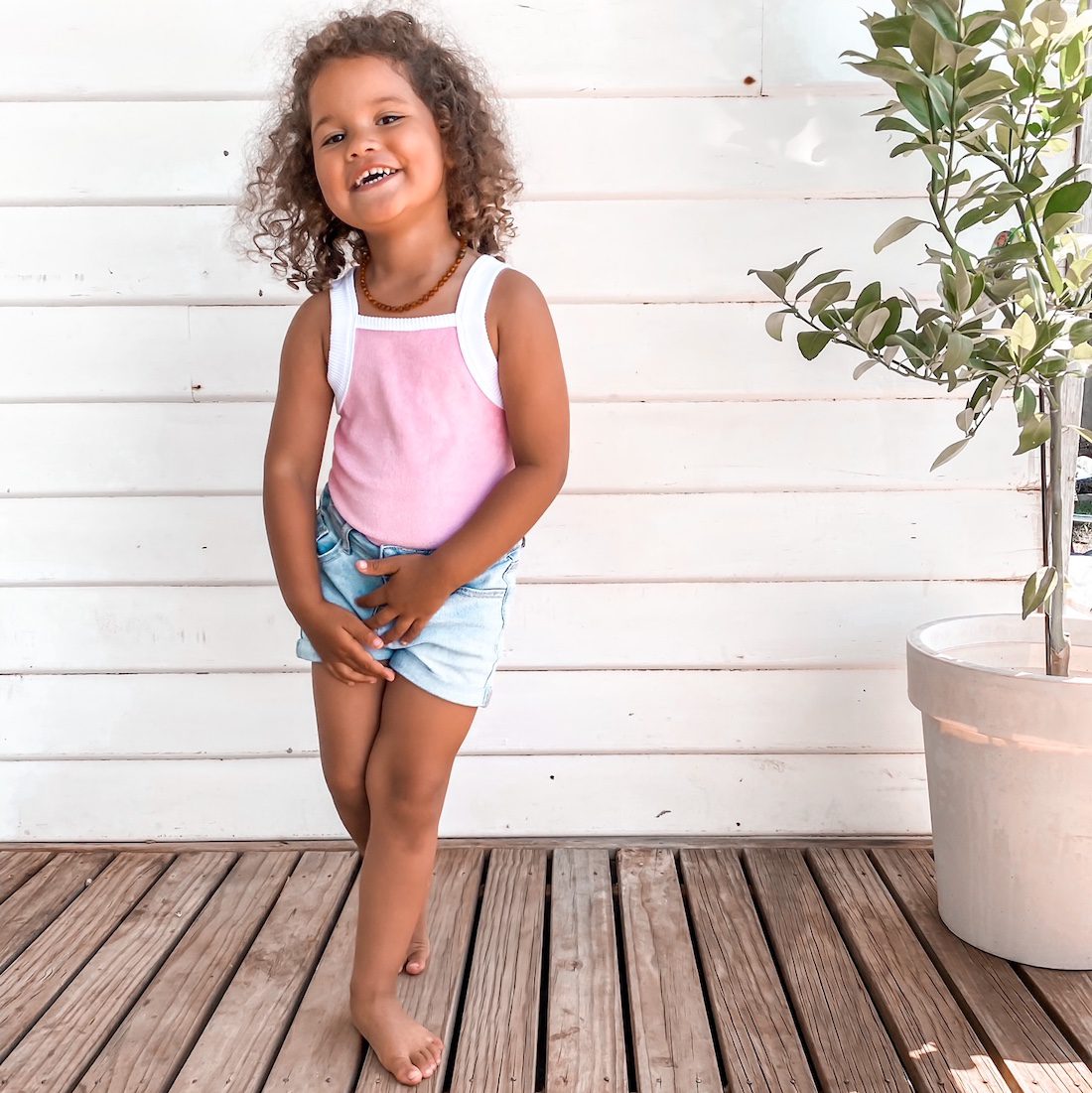 Terry Romper | Purple