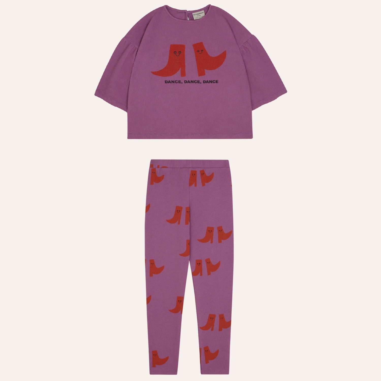 Happy Boots Tshirt & Leggings