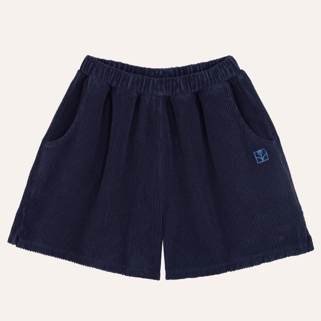 Blue Terry Polo & Shorts