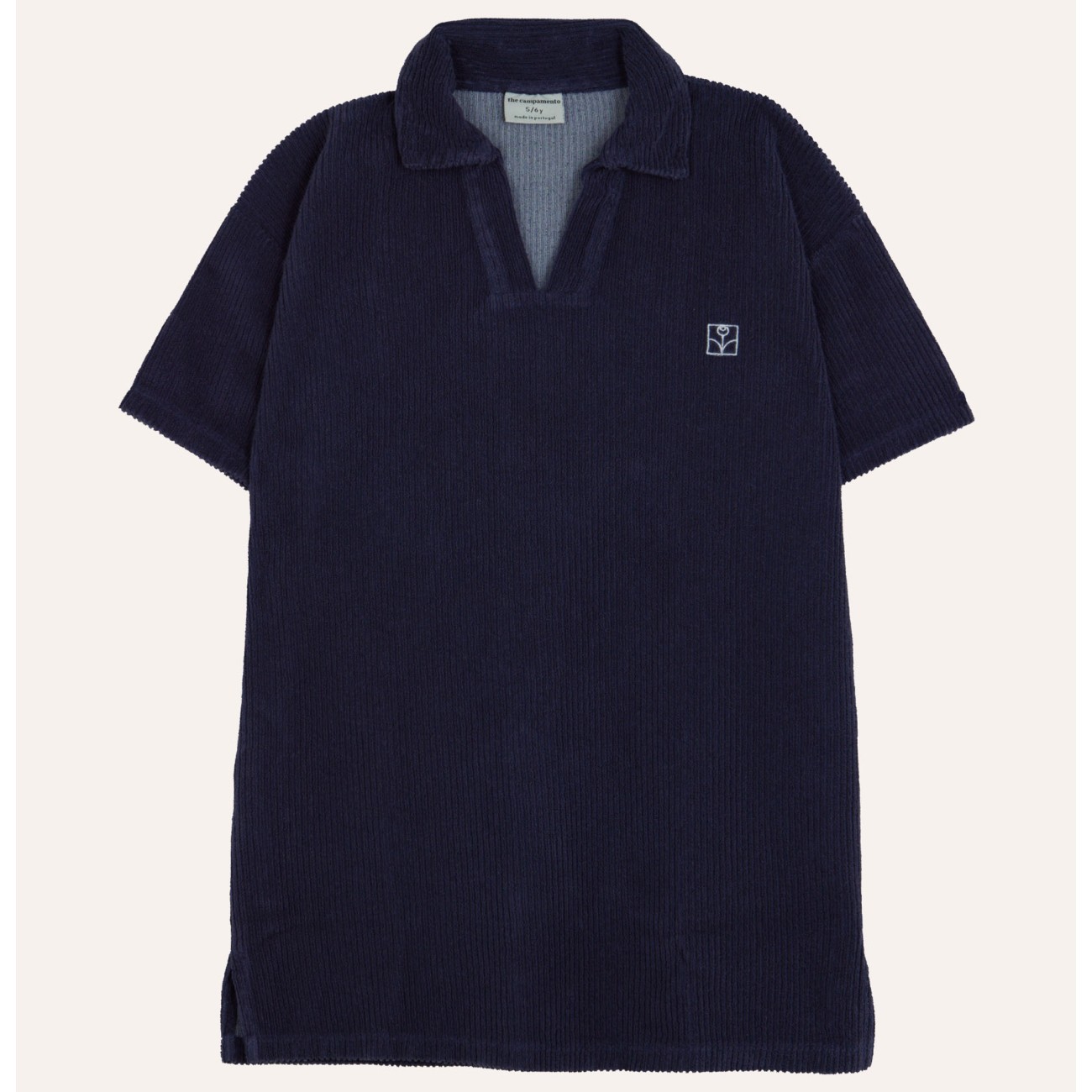 Blue Terry Polo & Shorts