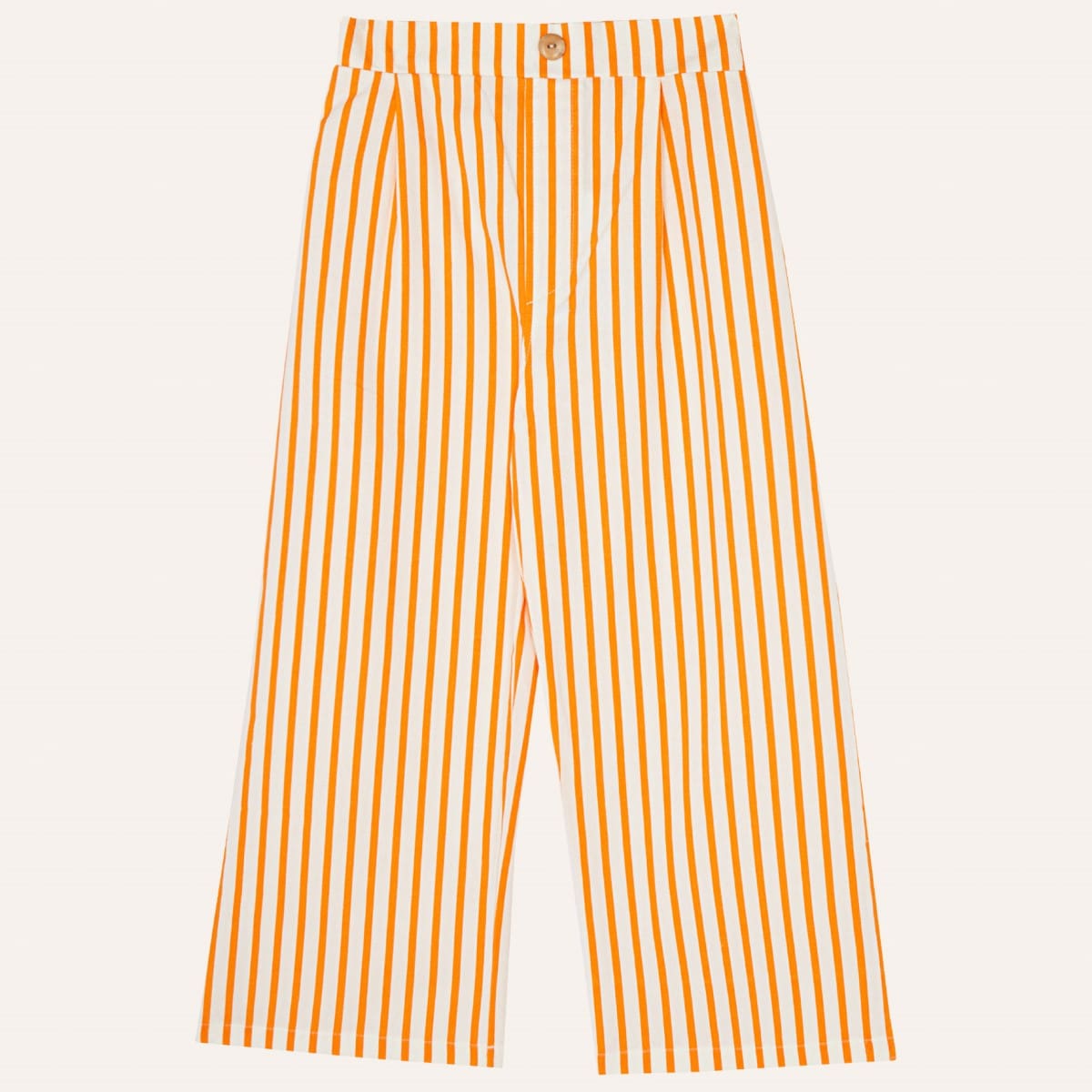 Orange Stripes Kids Trousers