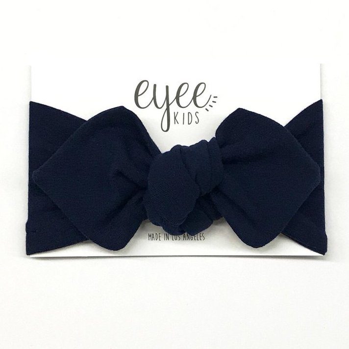 Top Knot Headband | Navy