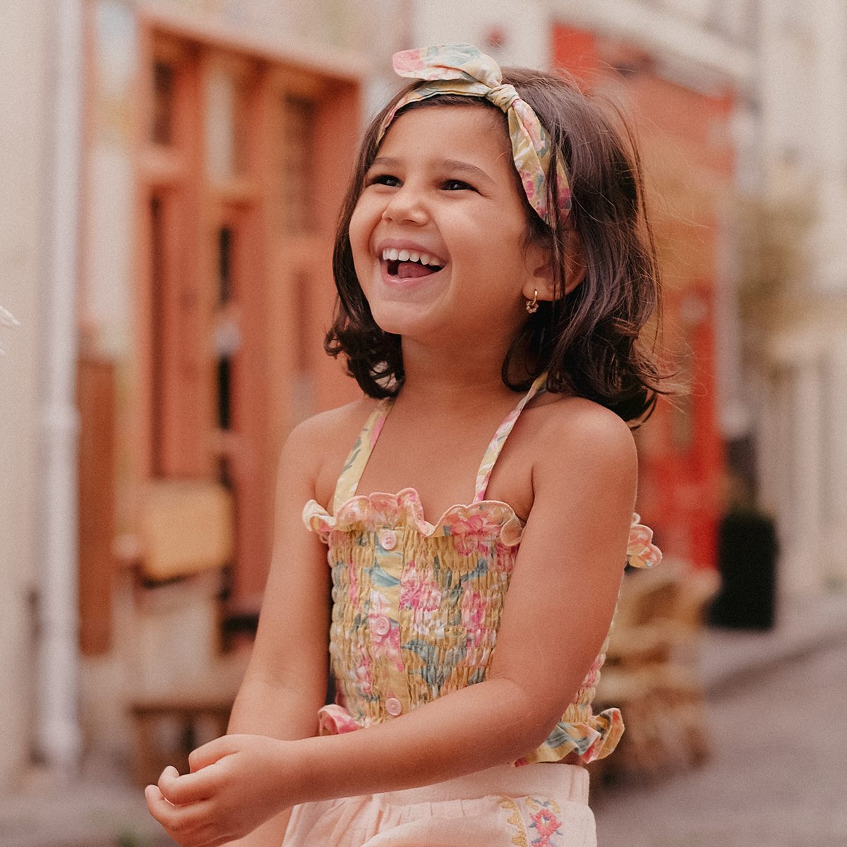 Top Malika Soft & Shorts Vallaloid | Soft Honey Parrots