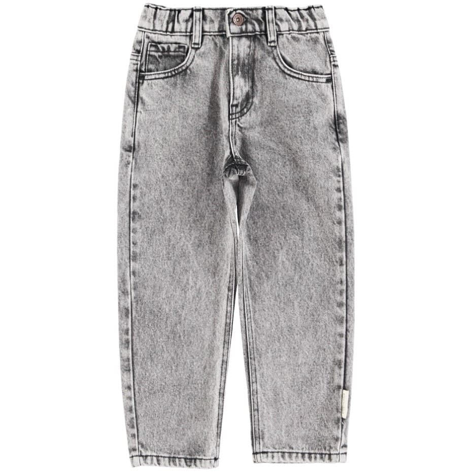 Unisex Denim Trousers | Washed Black Denim