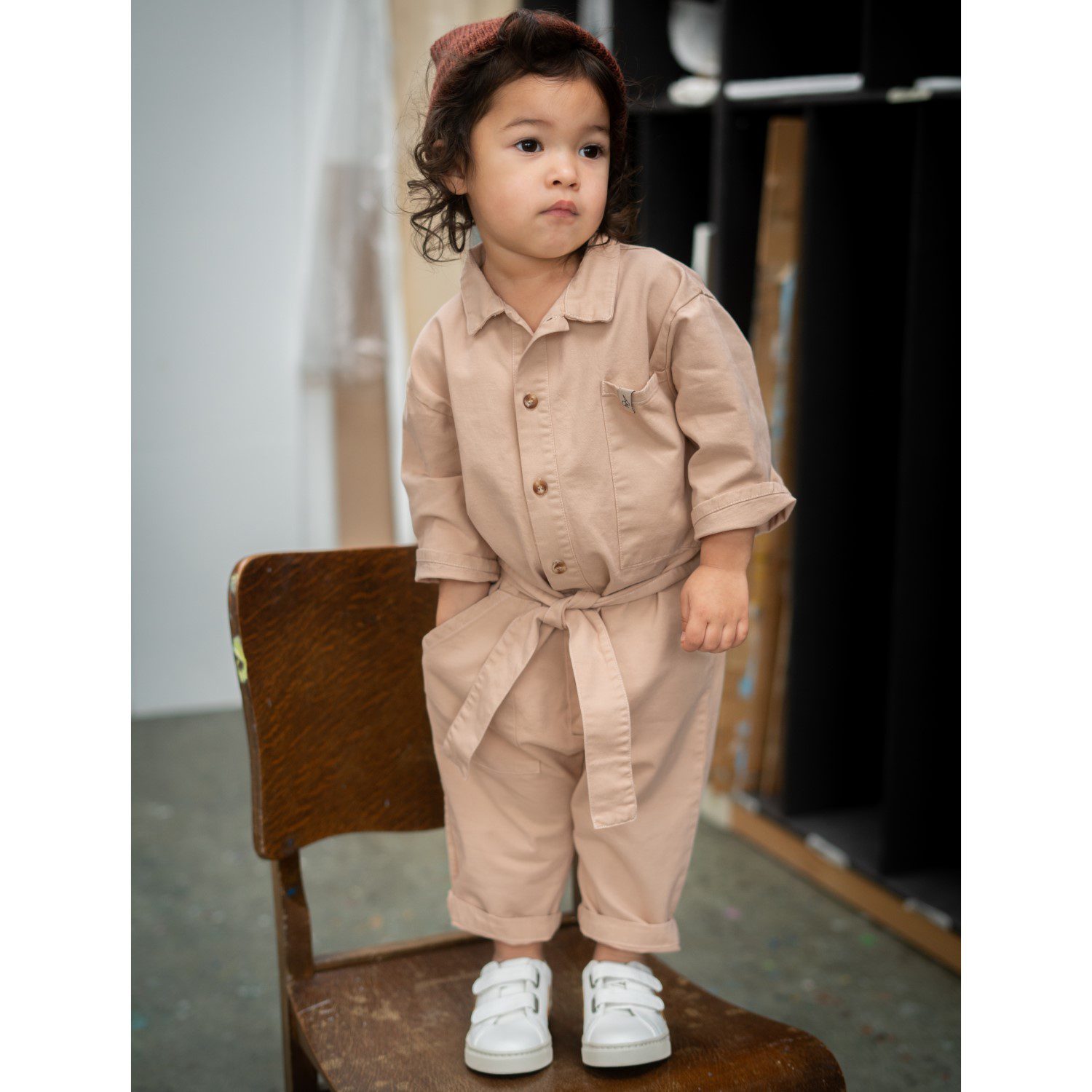 Teo Jumpsuit | Café Au Lait