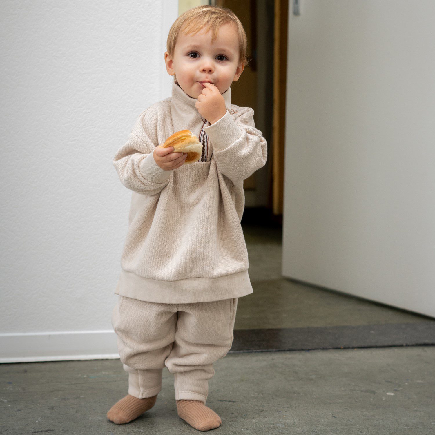 Aldo Sweater & Ottie Sweatpants | Biscuit