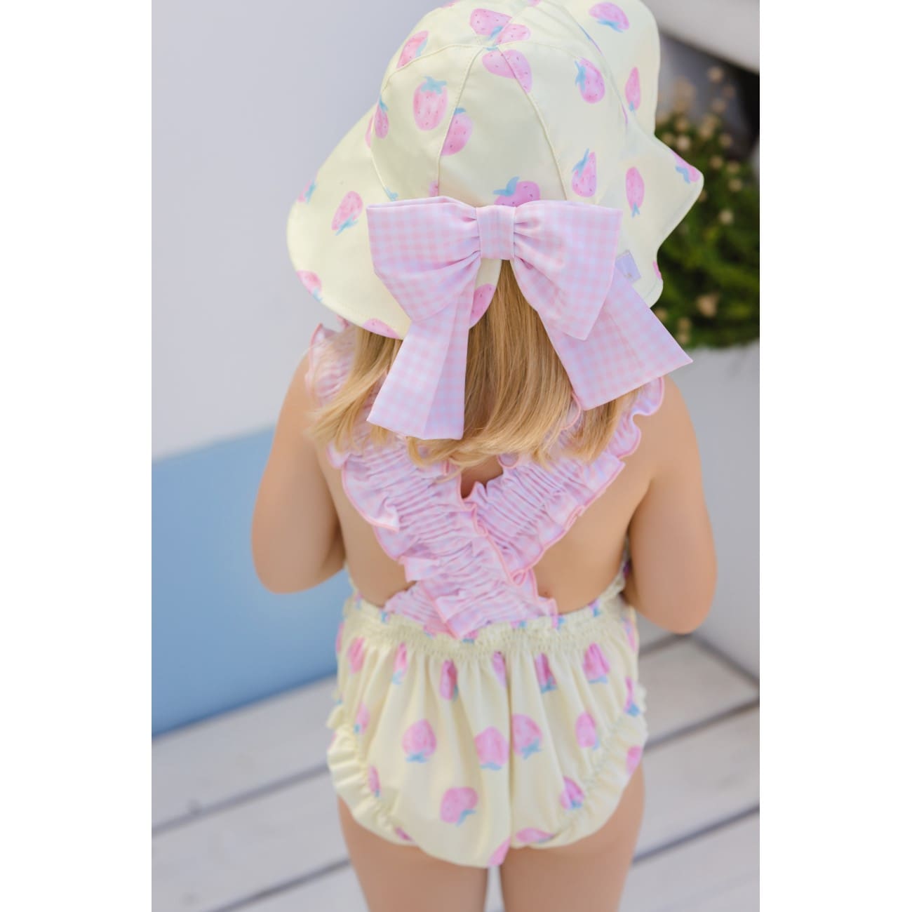 Pastel Berries Lycra Sunny Hat