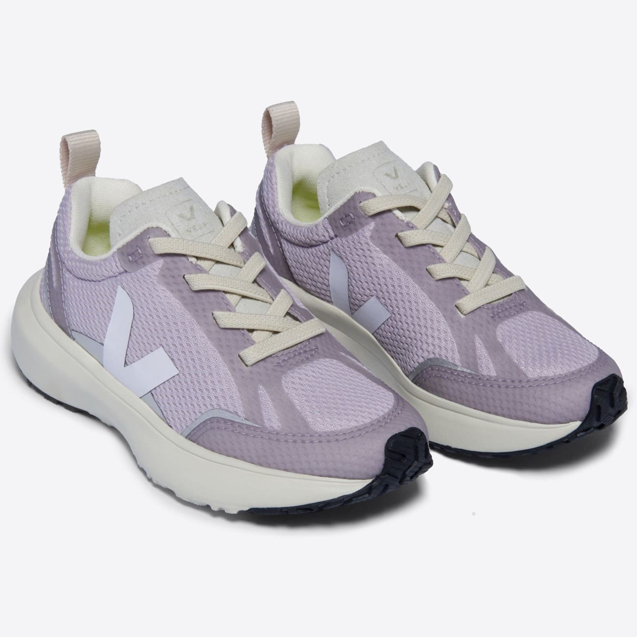 Canary Elastic Laces Alveomesh Prame White