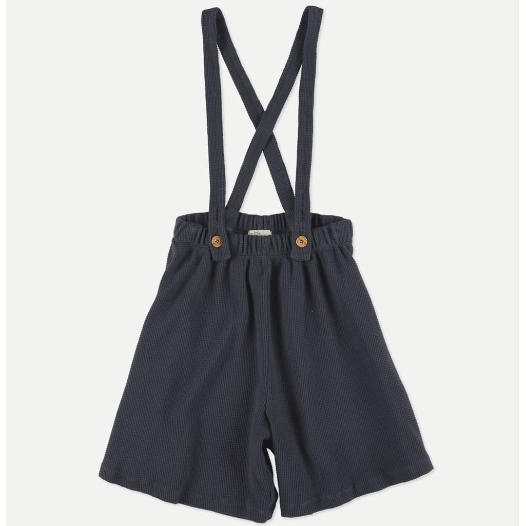 Helena Soft Gauze Blouse & Vivian Suspender Bermuda Shorts