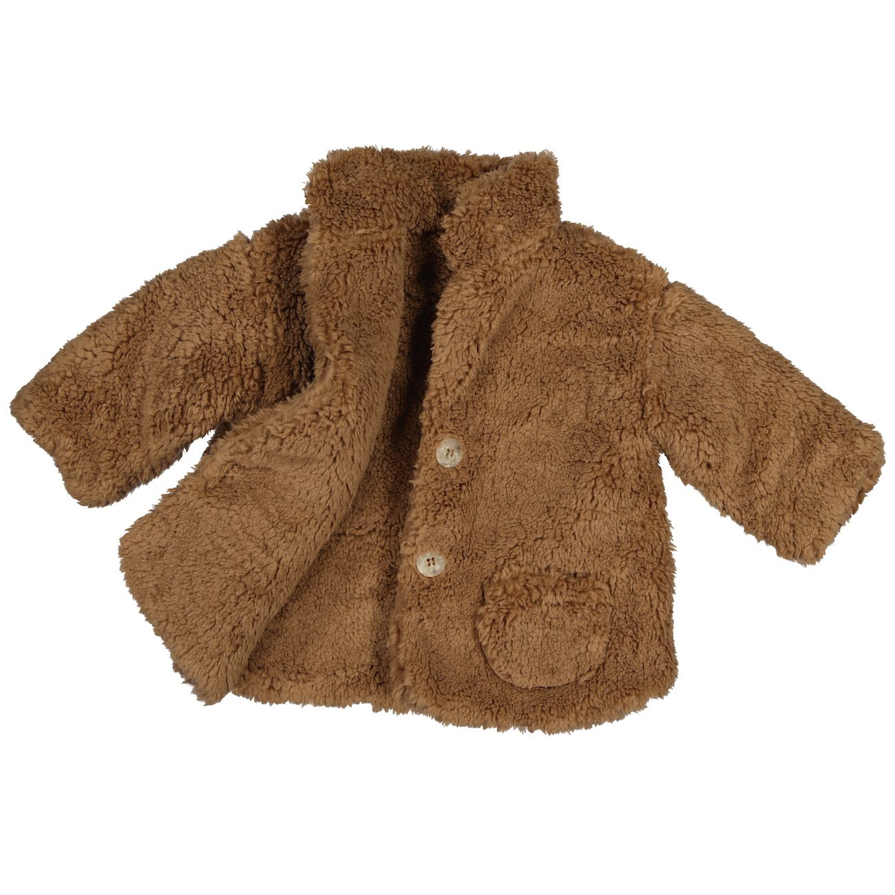 ORCHARD-Teddy Coat Wallnut