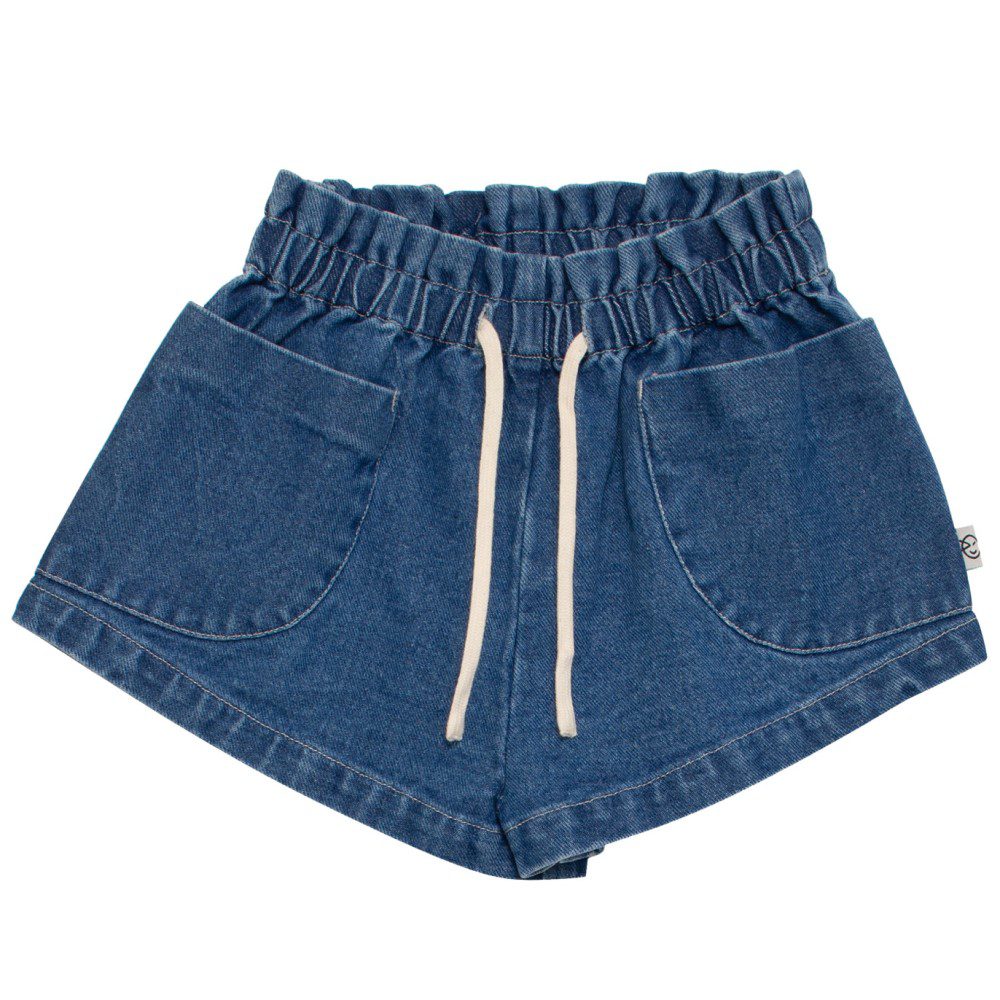 Tatto Short | Mid Blue Denim