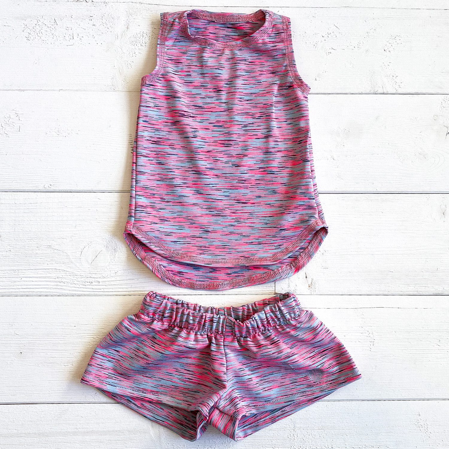 Watermelon Shorts & Top Yoga Set