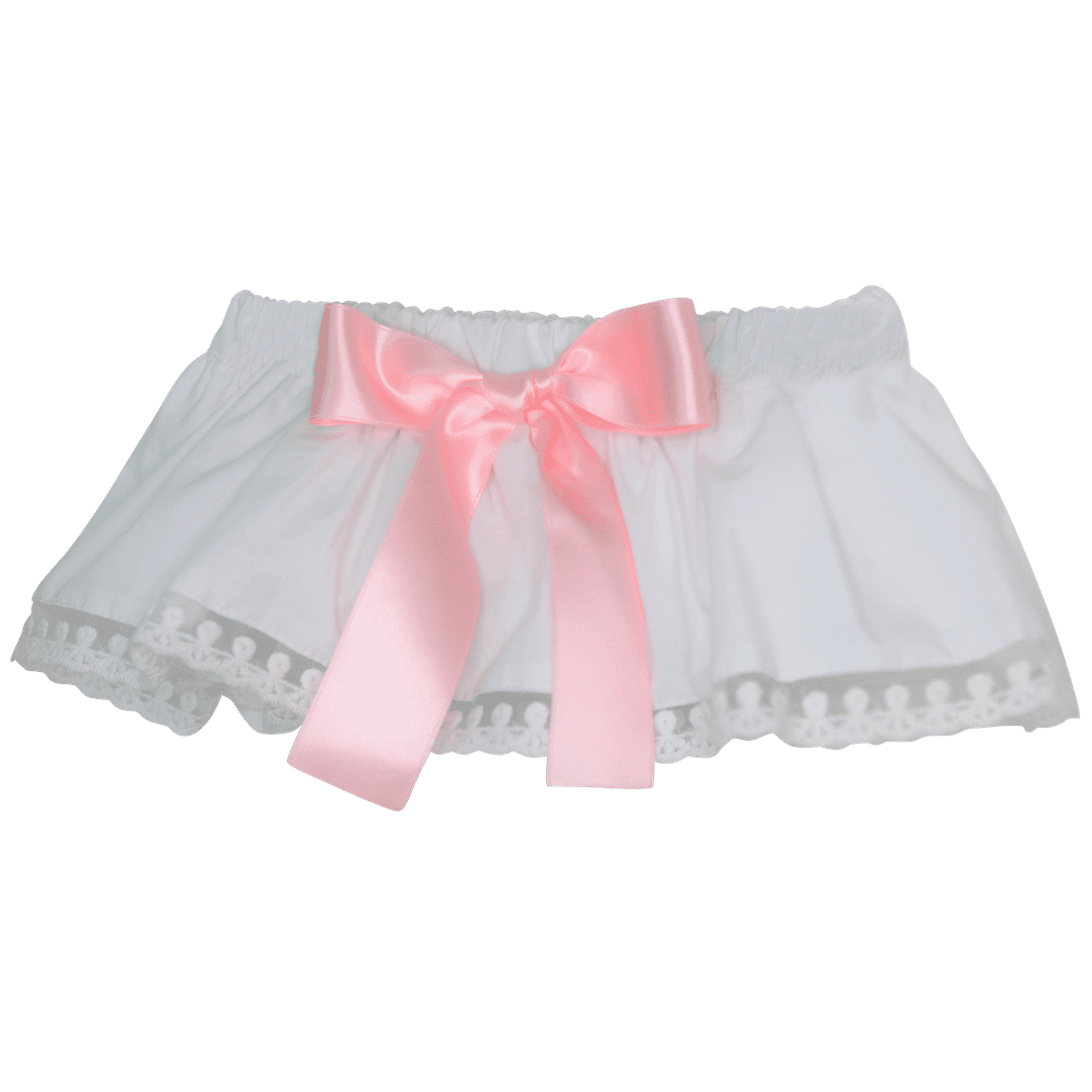 White Bloomer W/ Lace