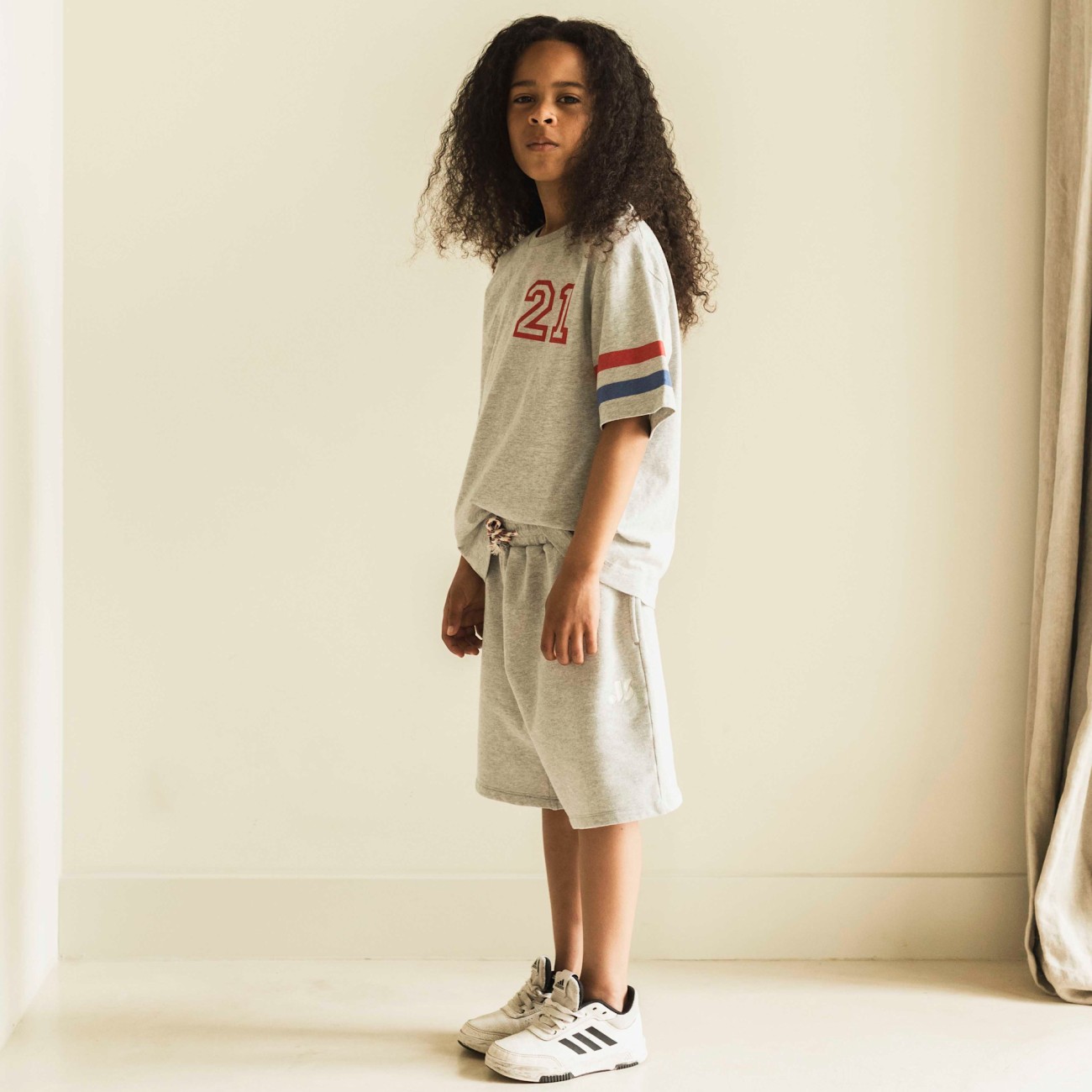 Xavi Short | Grey Melange