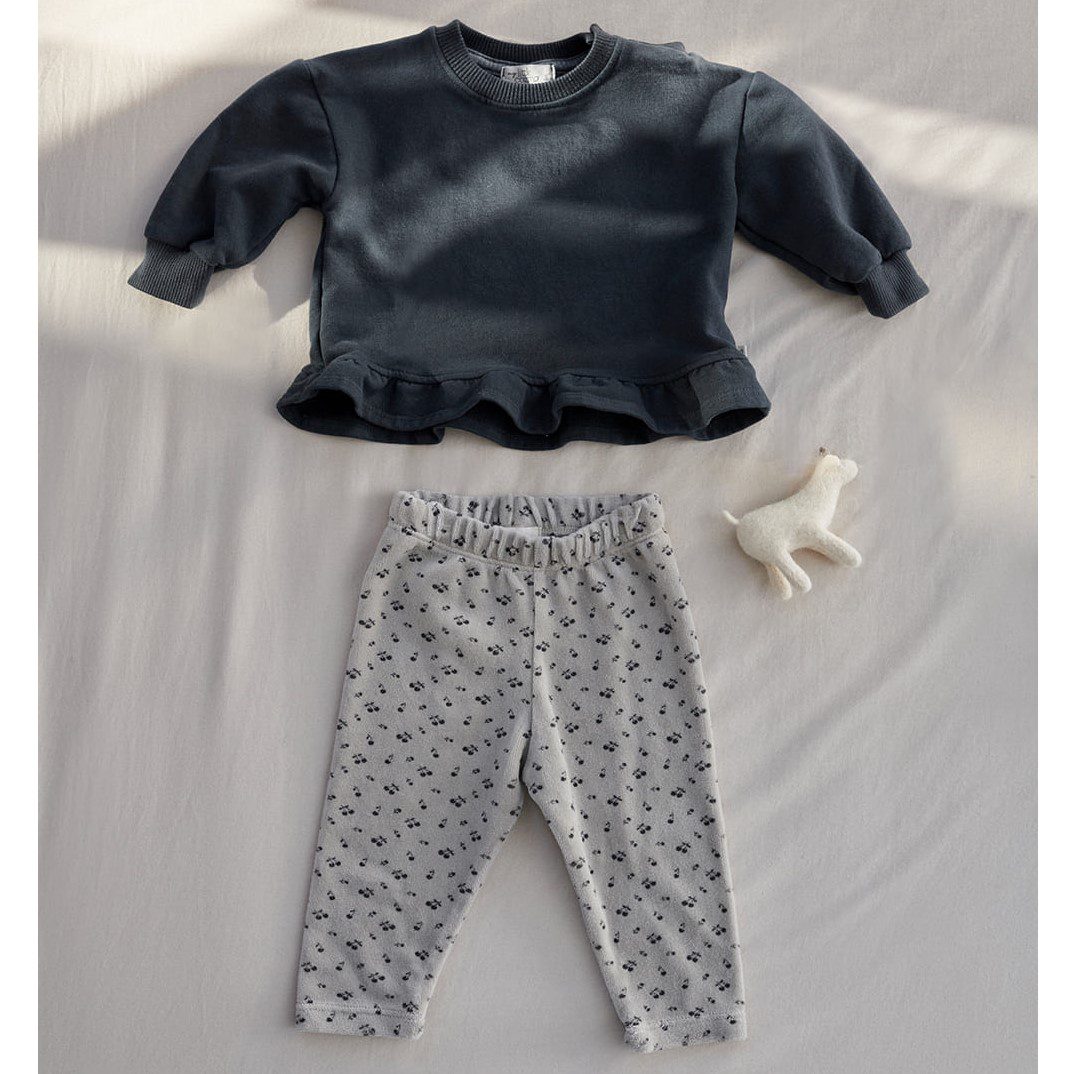 Amelia Baby Sweatshirt & Velour Leggings