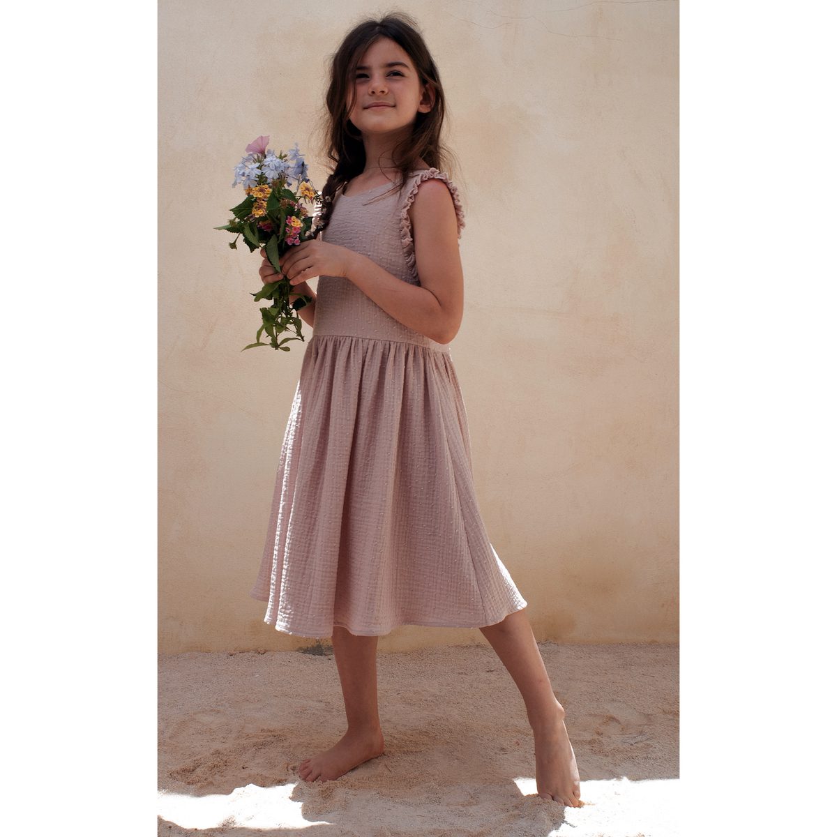 Pink Dress W/ Straps