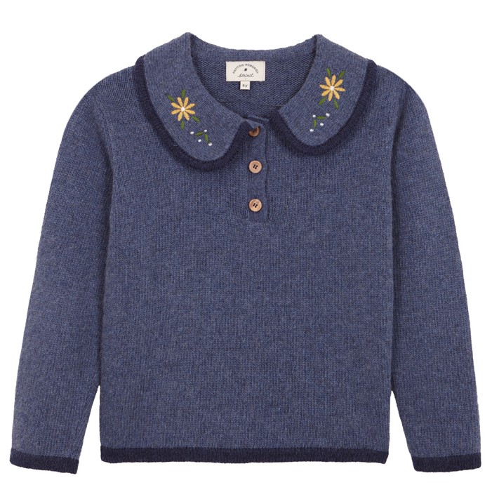 Anabela Knit Embroidered Sweater