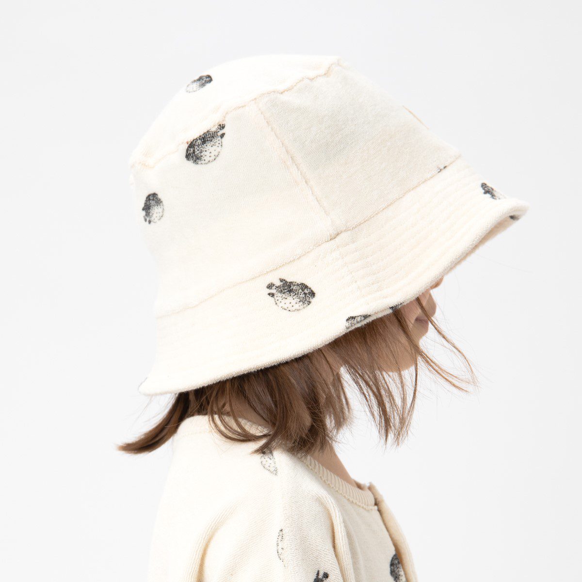 Niko Bucket Hat | Off-White/Puffer Fish