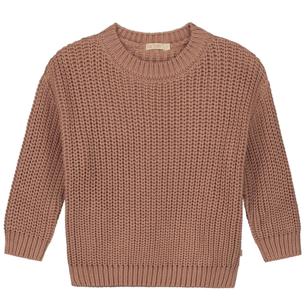 Chunky Knitted Sweater Blush