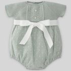 Mint Green Knit Romper Eira