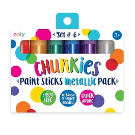 Chunkies Paint Sticks | Metallic (Set of 6)