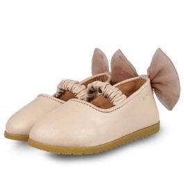 Taatie Ballerinas | Powder Metallic Nubuck