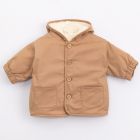 Serge jacket W/ Fur Lining