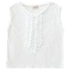 24105 Tee Top Ruches | White