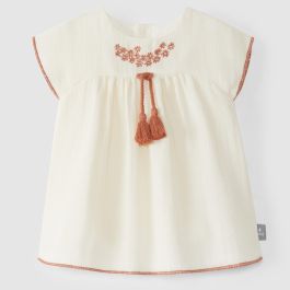 Textured Muslin Dress