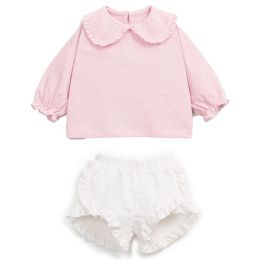 Baby Top & Shorts W/ Ruffles Set