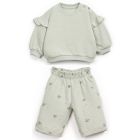 Baby Sweatshirt W/ Jersey Trousers