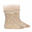 Ceremony Silk Lace Souquet | Beige (303)