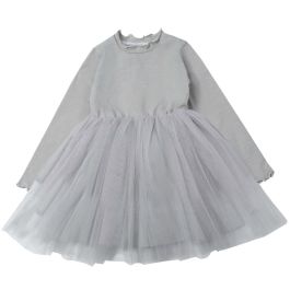 Perla Dress | Lavender Grey