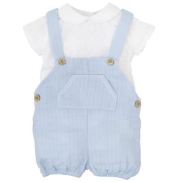 Flora Dungaree & Tshirt Set
