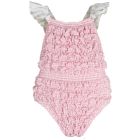 Garden Bunnies Cotton Frilled Swimsuit