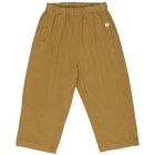 Soft Velour Pants Ocre