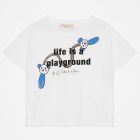 Life is a Playground T-Shirt | White