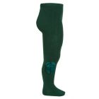 Tights W/ Side Grossgrain Bow | Bottle Green (780)