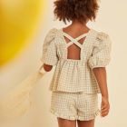 Colette Vichy Blouse & Short | Set