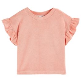 Blossom Ruffled Terry Tshirt